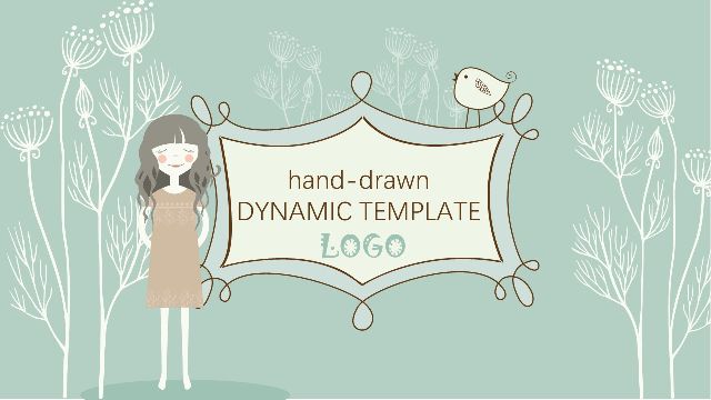 <b>Fresh illustration style PowerPoint Templates</b>