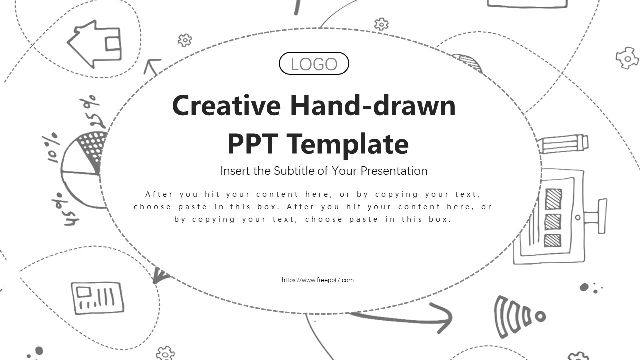 <b>Black and white lines PowerPoint templates</b>