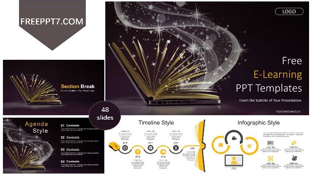 <b>Boutique e-learning PowerPoint Templates</b>