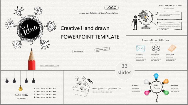 Creative light bulb PowerPoint templates