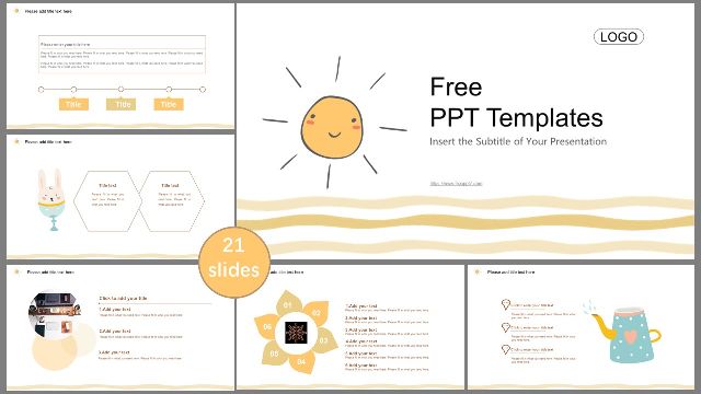 <b>Cartoon sun PowerPoint templates</b>