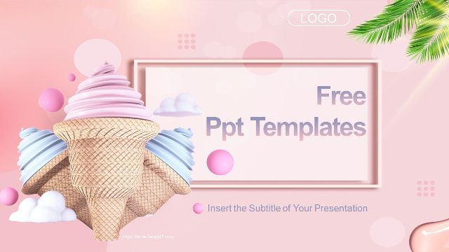 <b>Summer ice cream PowerPoint templates</b>