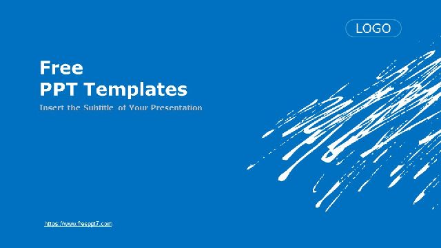 Blue Minimal PowerPoint Templates