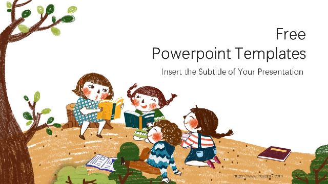 Reading theme PowerPoint templates