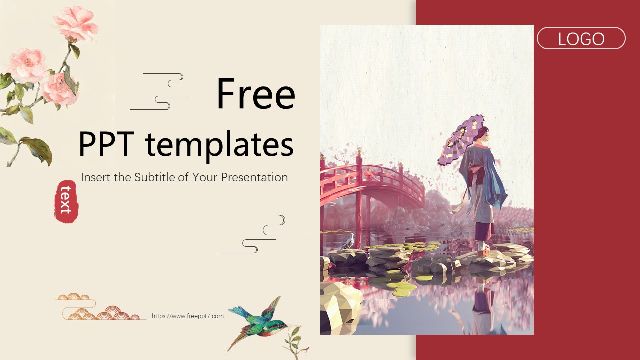 Beautiful Chinese Style PowerPoint Templates