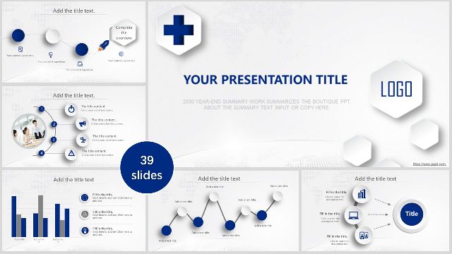 Blue Medical Affairs PowerPoint Templates