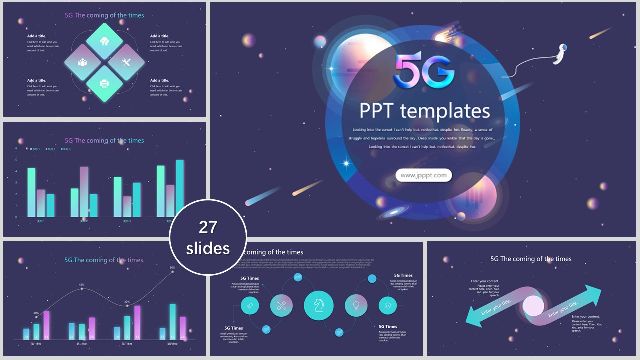 5G Internet PowerPoint Templates