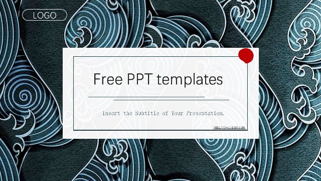 <b>Japanese ukiyo-e style PowerPoint Templates</b>