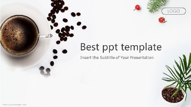 <b>Coffee & Bonsai Business PowerPoint Templates</b>