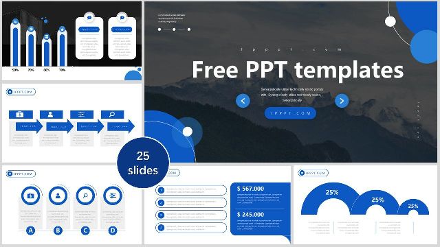 <b>Circle Point Business PowerPoint Templates</b>