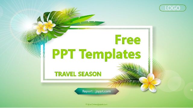 Summer Travel PowerPoint Templates