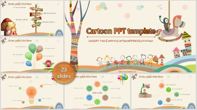 <b>Happy childhood PowerPoint templates</b>