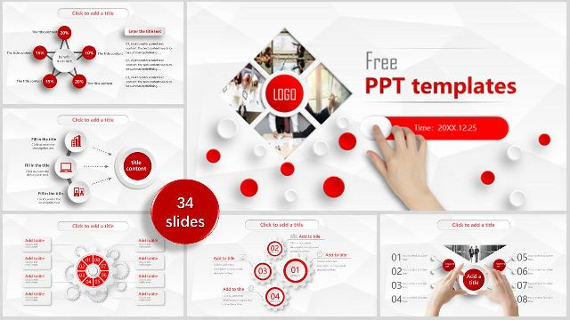 Business Characters Gesture PowerPoint Templates