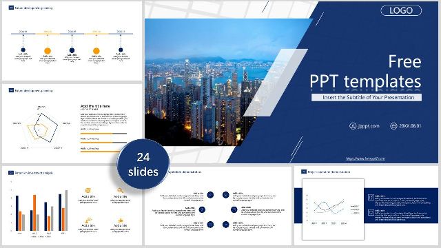 <b>Modern City Business PowerPoint Templates</b>