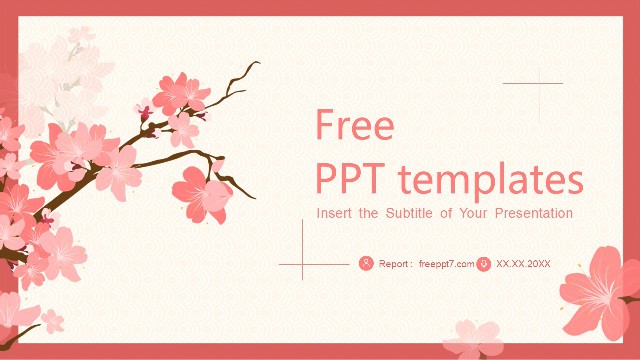 Japanese Vector Business PowerPoint Templates