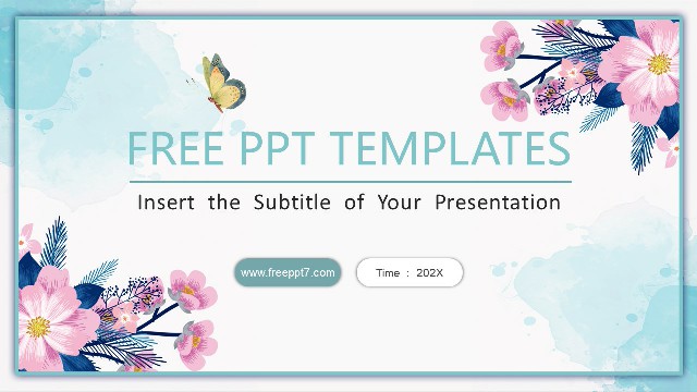 <b>Beautiful！Fresh Korean style PowerPoint templates</b>