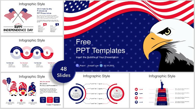 Great! Independence Day Celebration PowerPoint Templates