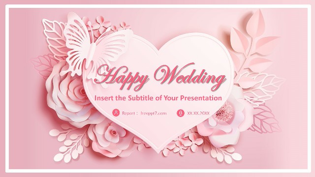 <b>Beautiful Love Album PowerPoint Templates</b>