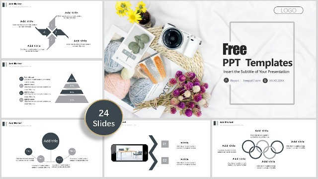 Refreshing Business Presentation PowerPoint Templates