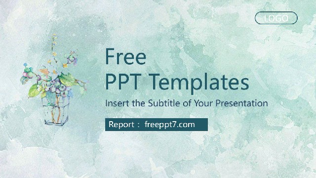<strong>Stunning Watercolor PowerPoint Templates 2025: Premium Busi</strong>